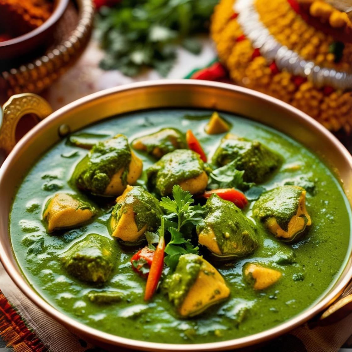HIMACHALI FRIED MINT CHICKEN.