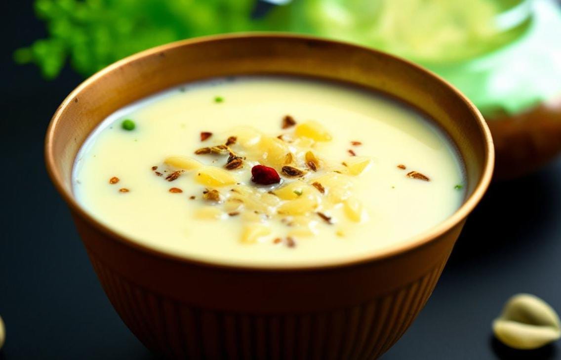 thandai (traditional Almond milk)