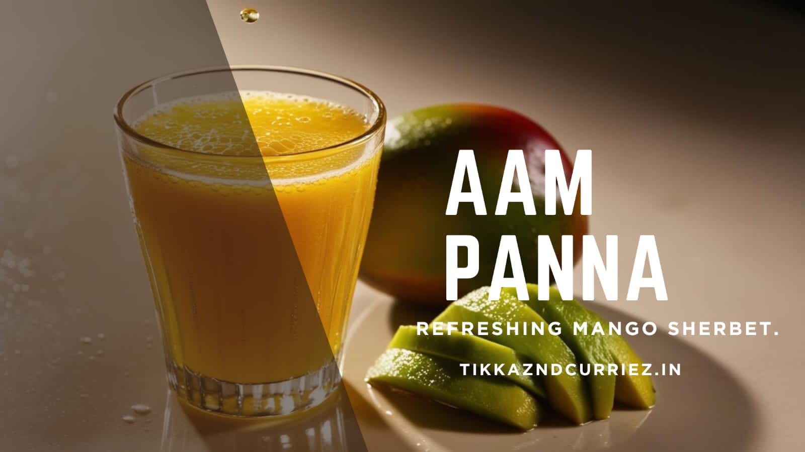 AMBYACHE PANNA(RAW MANGO SHERBET)