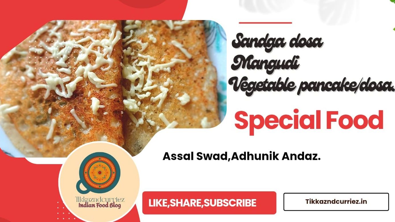 Sandgyache Dose made with sundried lentils and vegetables.| Mangudi 