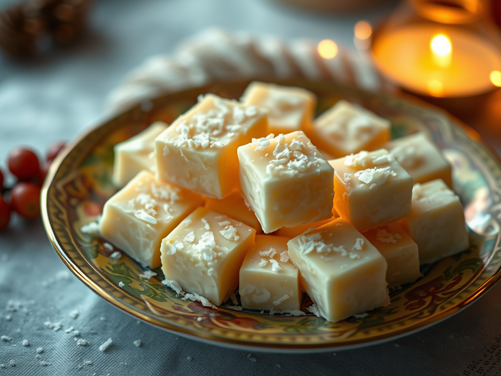 Easy festive Recipes- Coconut &amp;Sweet potato Sweet(Barfi)